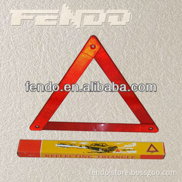 car safety traffic warning triangle sign